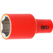 BGS technic VDE dugókulcs hatszögletű, 1/2", 32 mm (72082) dugókulcs