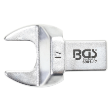 BGS Technic Villásfej nyomatékkulcshoz, 17 mm, Befogó 14 x 18 mm (BGS-6901-17) dugókulcs