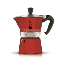 Bialetti 4942 Moka Express piros 3 személyes kotyogós kávéfőző kávéfőző