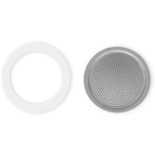 Bialetti 800030 Tömítés 1db + Szűrő / La Mokina 0,5 adagos kotyogóhoz kávéfőző kellék