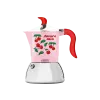 Bialetti Fruit Fiammetta Indukciós kotyogó kávéfőző, 2 adagos - Cherry