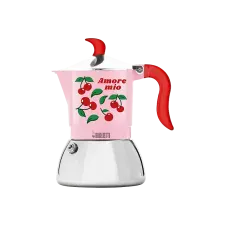 Bialetti Fruit Fiammetta Indukciós kotyogó kávéfőző, 2 adagos - Cherry kávéfőző