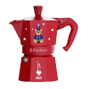  Bialetti Karácsonyi Macis Moka Express3 adagos kávéfőző piros