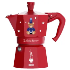  Bialetti Kávéfõzõ 3 személyes Moka Express macis piros 5315 kávéfőző