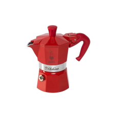 Bialetti La Mokina 1 személyes Kotyogós kávéfőző - Piros (000134) kávéfőző