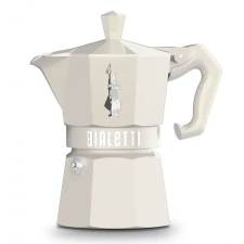 Bialetti Moka Exclusive 3 személyes kávéfőző krémszínű (9059) (9059) kávéfőző