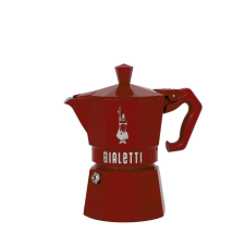 Bialetti Moka Exclusive 3 személyes kávéfőző piros (9055) (bialetti9055) kávéfőző