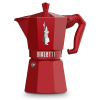 Bialetti - Moka Exclusive - hagyományos kávéfőző - 6 adagos - piros