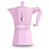 Bialetti - Moka Exclusive - hagyományos kávéfőző - 6 adagos - rózsaszín