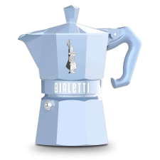 Bialetti Moka Exclusive Kotyogós Kávéfőző, Kék kávéfőző