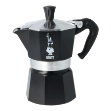 Bialetti Moka Express Colour Kotyogós Kávéfőző 3 személyes, Fekete kávéfőző