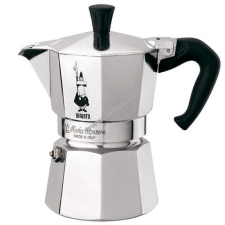 Bialetti - Moka Express - olasz hagyományos kávéfőző - 3 adagos - ezüst kávéfőző