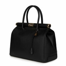  Bianca, természetes bőr táska, fekete kézitáska és bőrönd