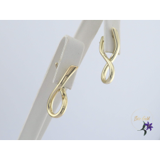  Bianka antiallergén dizajn fülbevaló kő nélkül-14K fülbevaló