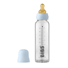 BIBS cumisüveg szett - Pasztell kék (225 ml) (0-3 hónap) cumisüveg