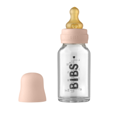 Bibs cumisüvegszett üveg 110ml púderrózsaszín cumisüveg