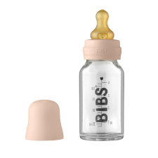  BIBS cumisüvegszett üveg 110ml púderrózsaszín cumisüveg