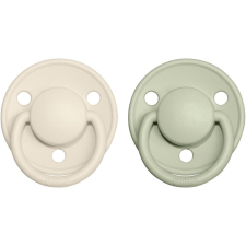 Bibs De Lux Natural Rubber Size 2: 6+ months cumi Ivory / Sage 2 db cumi