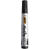 Bic Alkoholos marker, 3,7-5,5 mm, vágott, BIC "ECO 2300" fekete - BC8209263 (8209263)