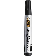 Bic Alkoholos marker, 3,7-5,5 mm, vágott, BIC "ECO 2300" fekete - BC8209263 (8209263) filctoll, marker