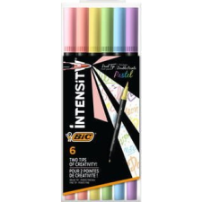 Bic Intensity Kétvégű filctoll készlet (6 db / csomag) (482537) filctoll, marker