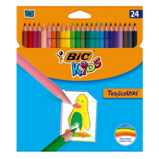 Bic Színes ceruza bic kids tropicolors hatszöglet&#369; 24 db/készlet 9375183 színes ceruza