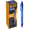  BIC Zseléstoll, 0,3 mm, nyomógombos, BIC "Gel-ocity Quick Dry", kék