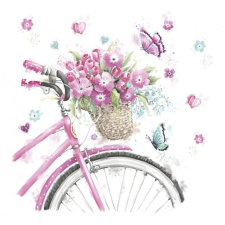  Bicikli Basket szalvéta 20 db-os 33x33 cm party kellék