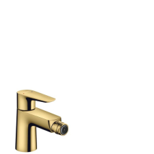 Bidé csaptelep Hansgrohe Talis E leeresztőszeleppel fényezett arany megjelenés 71720990 csaptelep
