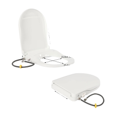  Bidé WC-ülőke, nem elektromos kivitel, kettős fúvóka, fehér takarító és háztartási eszköz