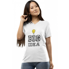  Big idea - Női V-Nyakú Póló