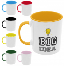  Big idea - Színes Bögre bögrék, csészék