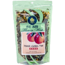 BIG STAR zöld tea barack virággal 100g tea