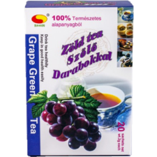 BIG STAR zöld tea szőlő darabokkal 20db tea