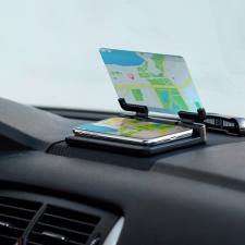 BigBuy Gadget Mobiltartó Tükörrel 145749 Fekete gps kellék