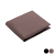 BigBuy Uniszex pénztárca, barna (11,2 x 9,3 cm)