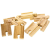 Bigjigs Egyenes sín 8 db