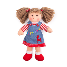 Bigjigs Hattie játék baba 28 cm baba
