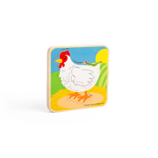 bigjigs játékok csirke életciklusa puzzle puzzle, kirakós