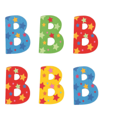 Bigjigs készségfejlesztő játék fa betű B 1 db kreatív és készségfejlesztő