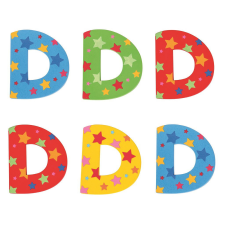 Bigjigs készségfejlesztő játék fa betű D 1 db kreatív és készségfejlesztő