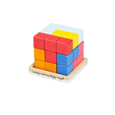 Bigjigs Logikai játék - Cube 3D logikai játék