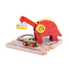 Bigjigs Rail fa daru dinoszaurusz kreatív és készségfejlesztő