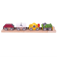  Bigjigs Rail fa építővonat kisvasút