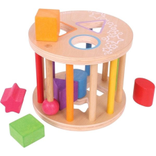 Bigjigs Toys Bigjigs Motorikus formaillesztő játék Henger alakzatokkal kreatív és készségfejlesztő
