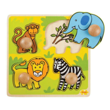 Bigjigs Toys Első rejtvényem - Safari puzzle, kirakós
