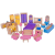 Bigjigs Toys Fa bútor babaházhoz