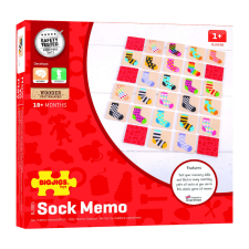 Bigjigs Toys Memória játék - Harisnyám memóriajáték