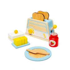 Bigjigs toys reggeliző készlet konyhakészlet