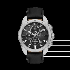 Bigotti Milano Raffinato Black férfi karóra BG110628-2 karóra